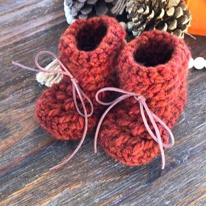(2 for $45) Baby booties - 0-6 months